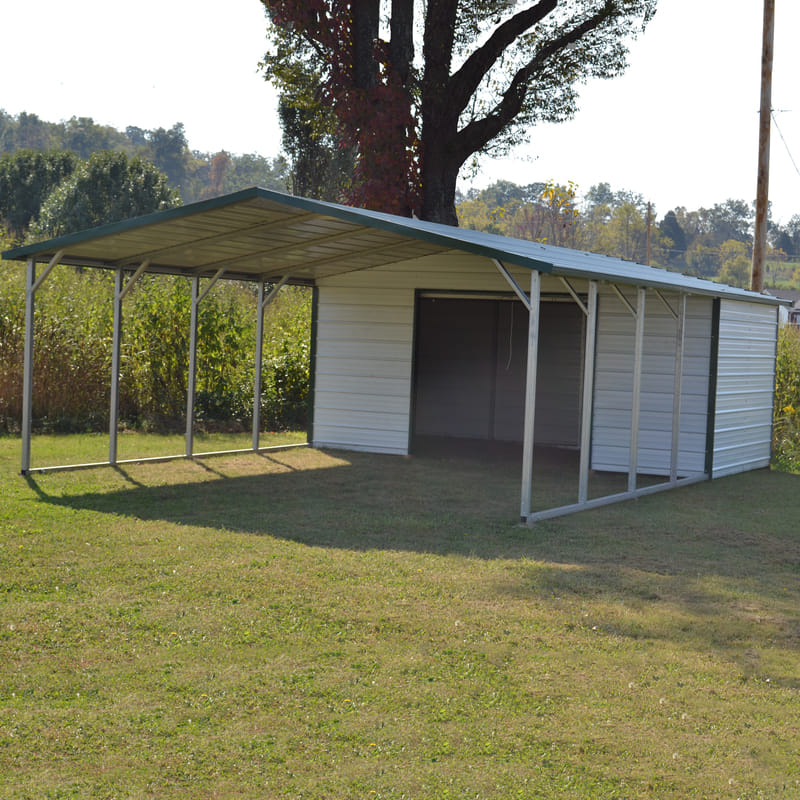 A-Frame 18x30x6 10' enclosed